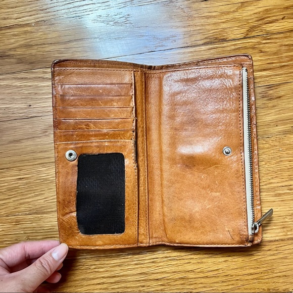 VTG! Michael Kors Trifold Rectangular Leather Jacquard Wallet - Picture 6 of 12